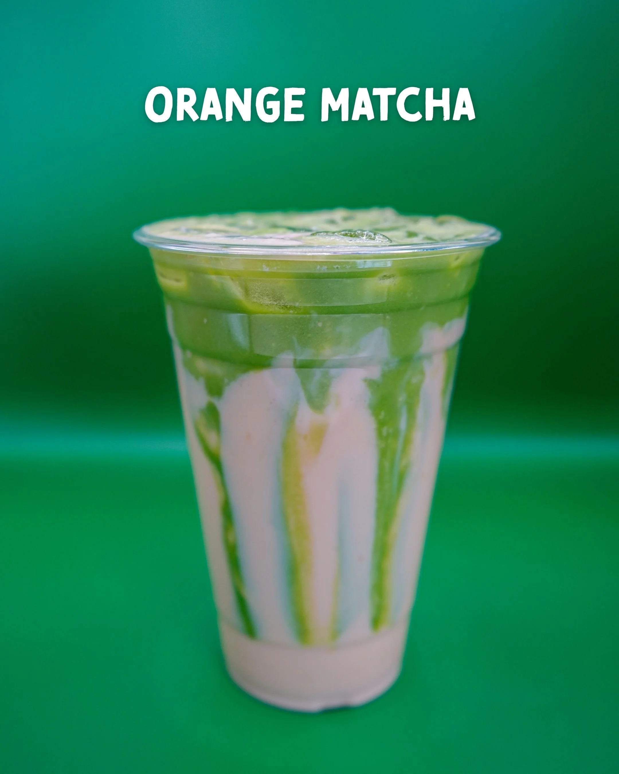 orange matcha-matcha-refresher-healthy-drinks-harrisonburg,virginia
