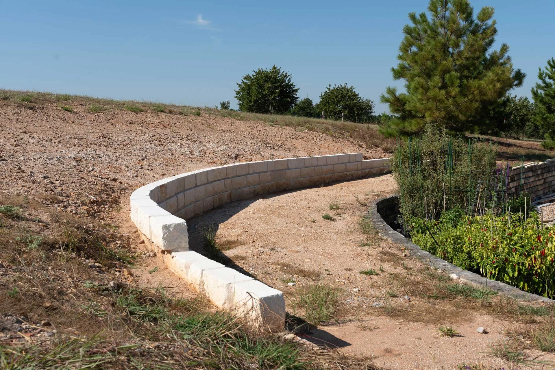 Custom Retaining Wall in Smithville, TX