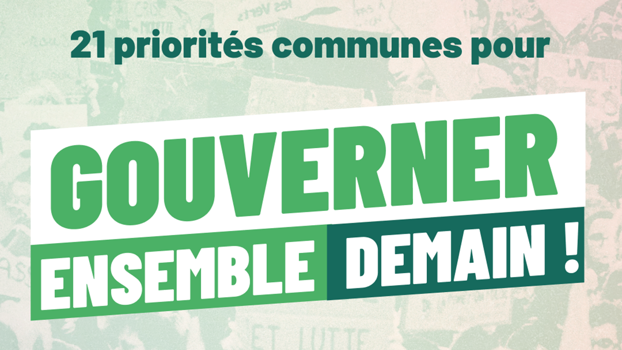 21 priorités communes qui devraient pouvoir nous rassembler