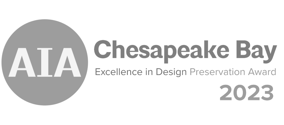 Kimmel Interiors - 2023 AIA Chesapeake Bay Preservation Award Winner. Expert architectural detailing for comprehensive renovations and the restoration of legacy waterfront estates.