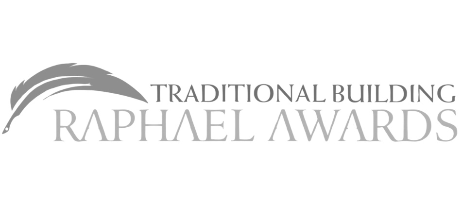 Traditional Building Raphael Award Winner Badge presented to Kimmel Interiors for excellence in classical architecture and traditional residential design.