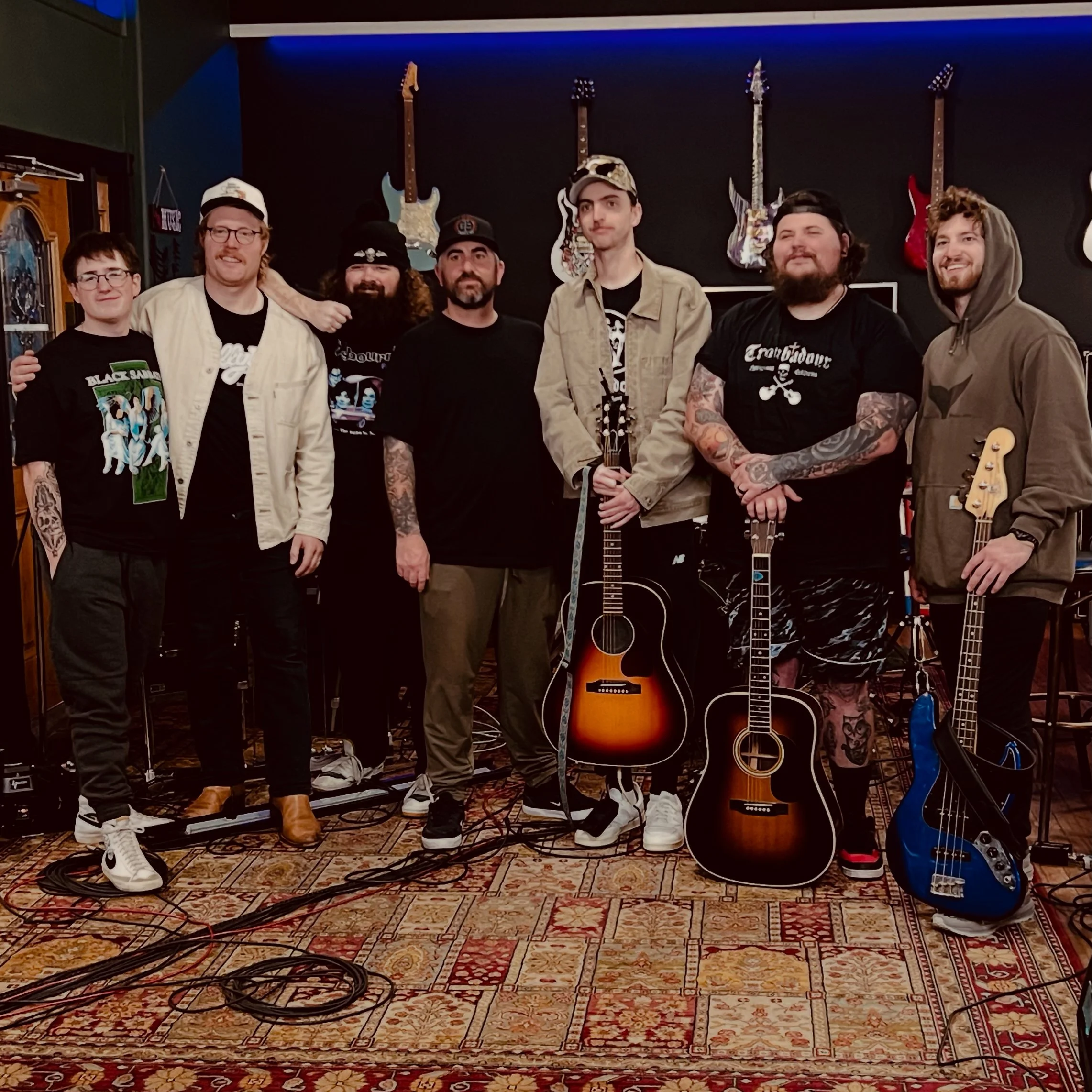 Fischtank and Ole 60 right after filming a Fischtank Session in the Fischtank Productions Studio