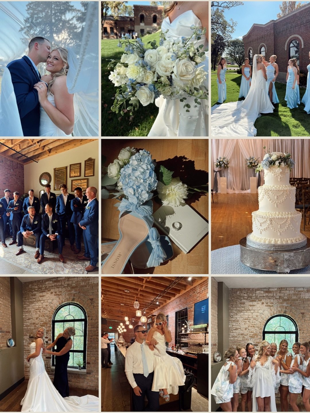 Swipe to see what you could wake up to the morning after your wedding🤍🥹

👰🏼&zwj;♀️: @paige_dew 
Venue: @thearmorysouthbend 
Photography: @kaykernphotography 
Florals: @bouquetofgranger 
Cake: @vals_cakesandcupcakes 
DJ: @eapromusic 
Coordinator: 