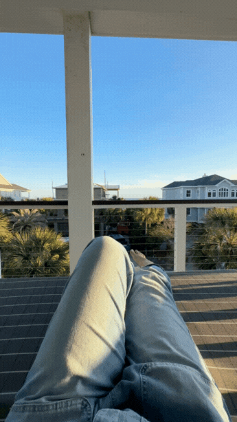 View from luxury Anna Maria Island vacation rental with beach access