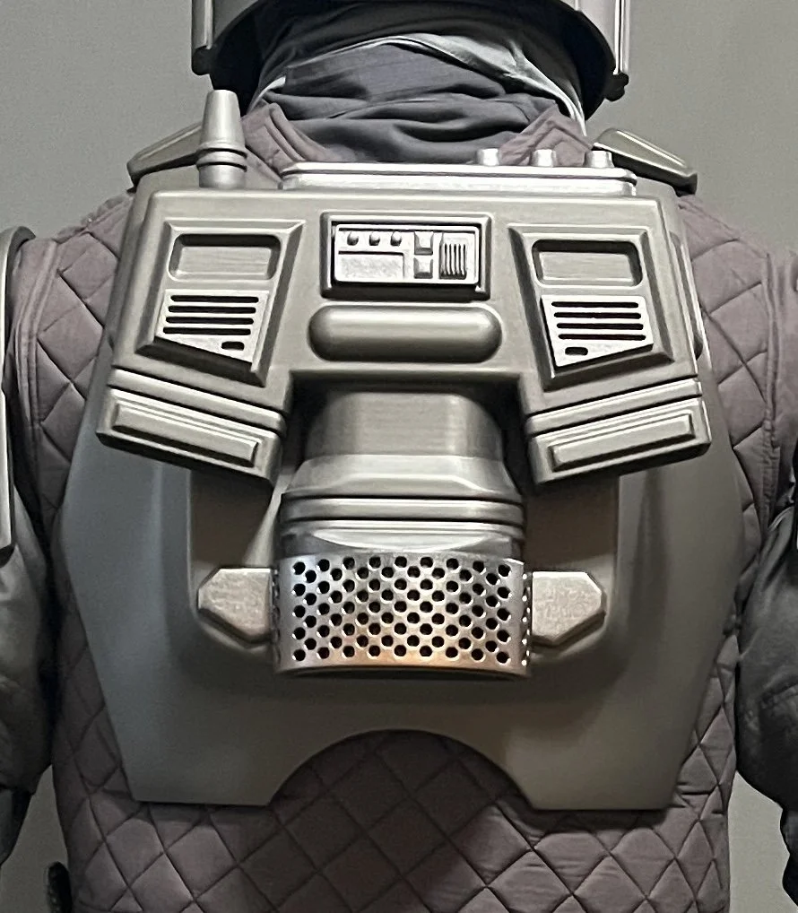 Mandalorian Jet Pack, Jetpack. Sleek, small Jetpack for Star Wars cosplay. STL Print file for Jetpack.