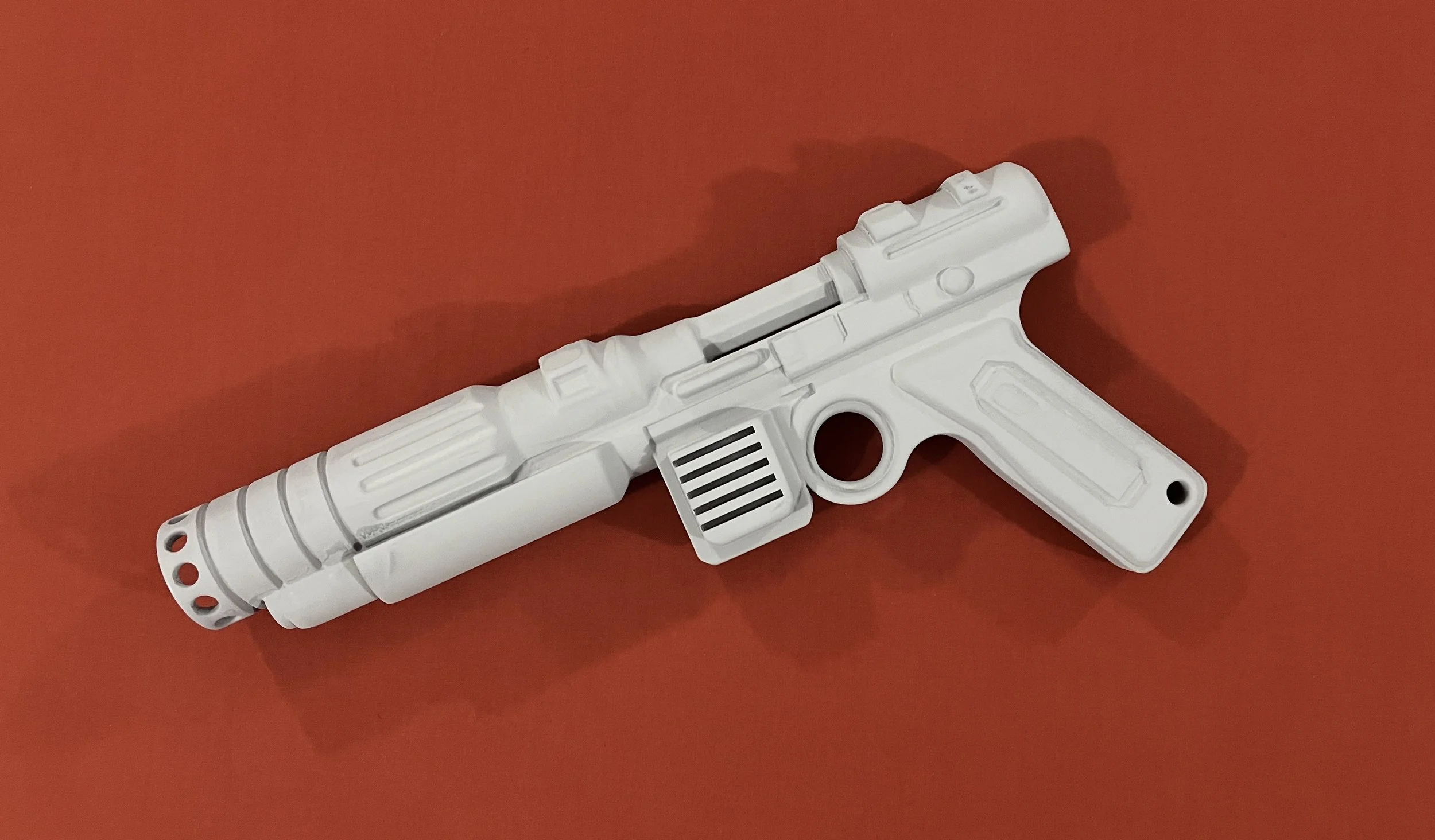 Science Fiction ION Blaster prop. made from 3D printed STL file.