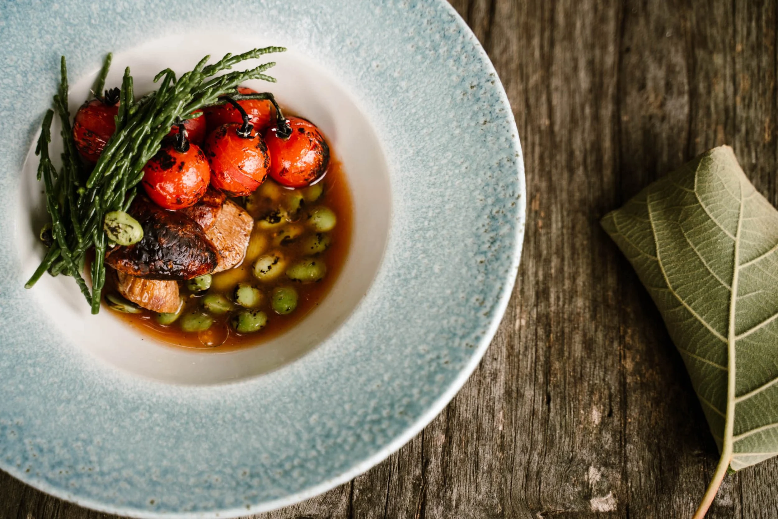 Tomato and mushroom starter.JPG