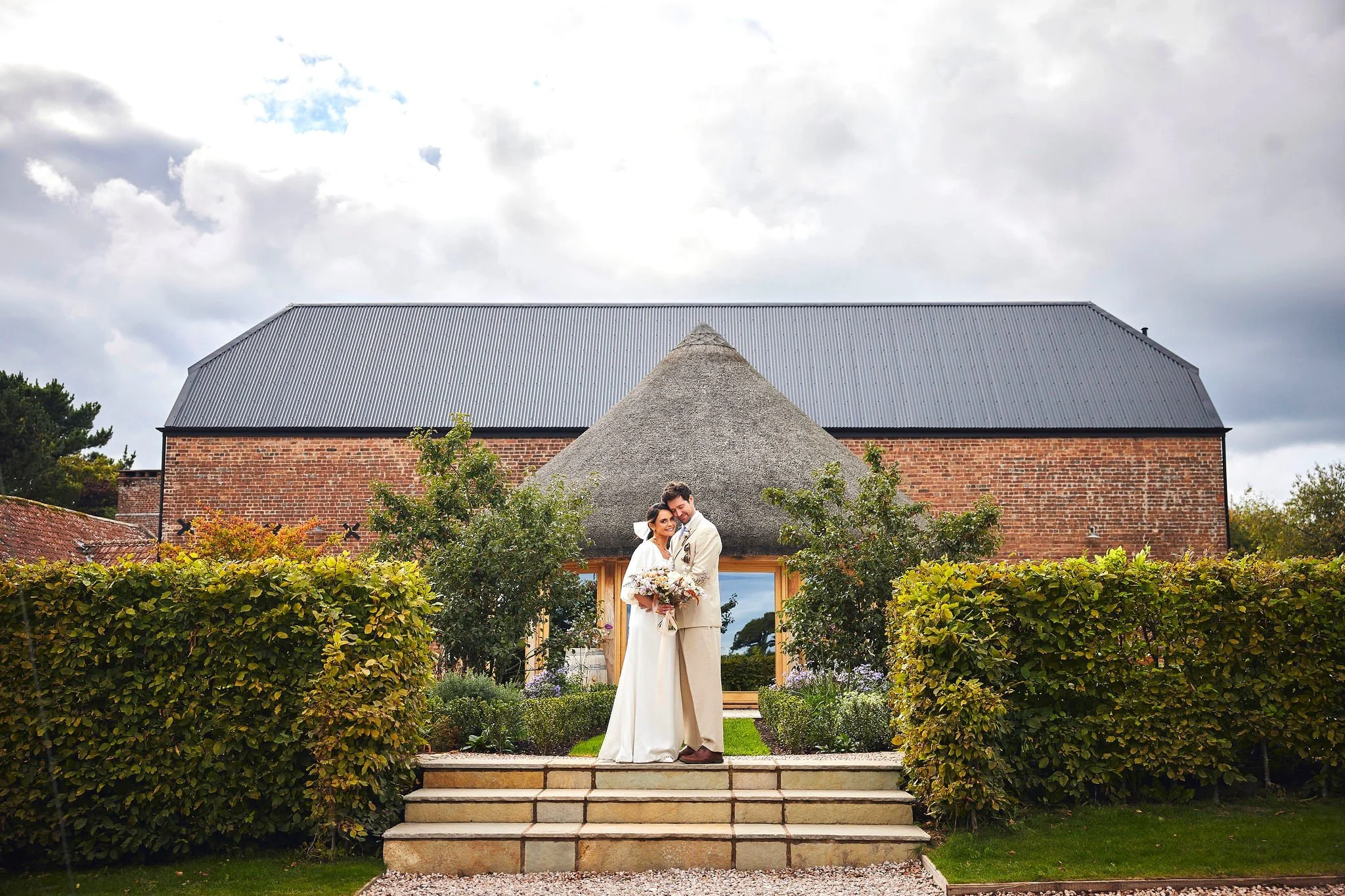 Vineyard wedding in Devon