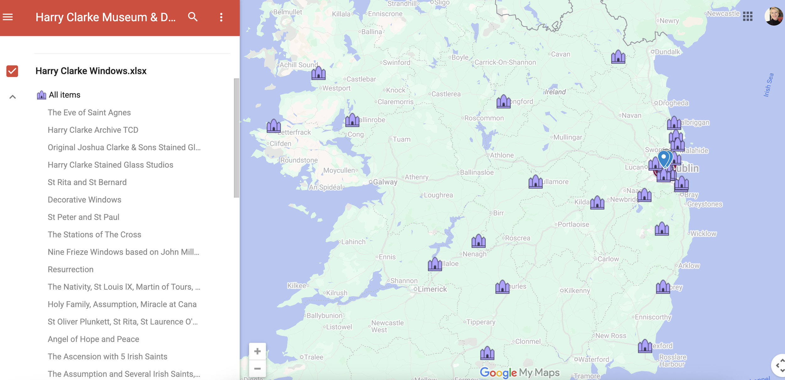 Harry Clarke Windows in Ireland for Feasibility