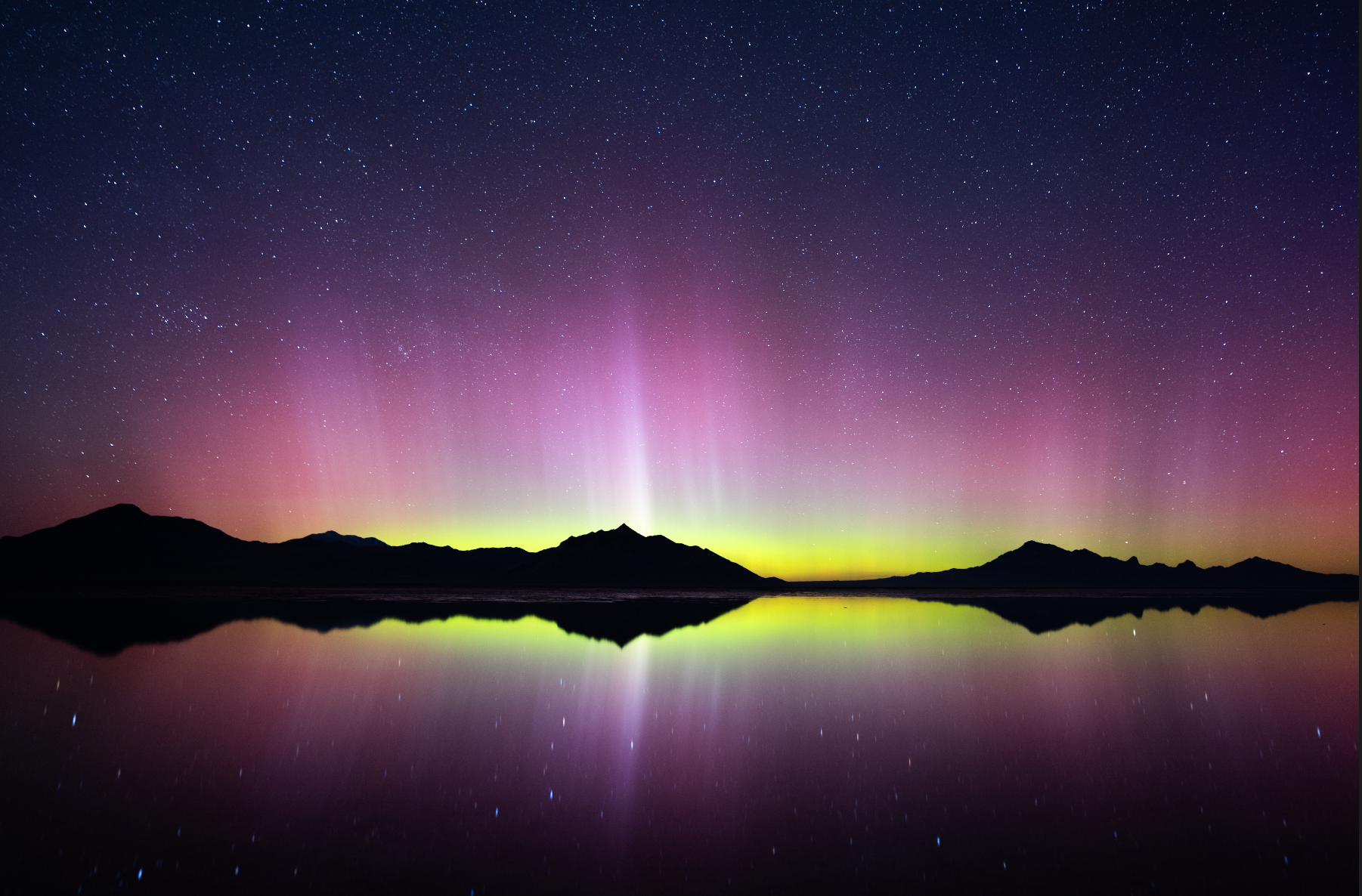 Salt Flats ft. Northern Lights