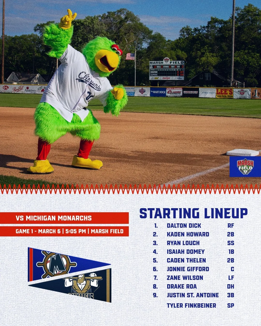 Home opener, take 2