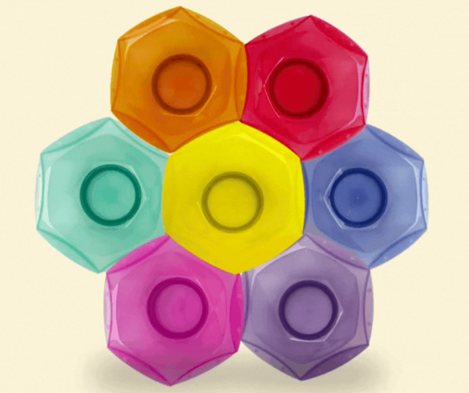 Technicolor Dreams Collection Connected Bowl Set