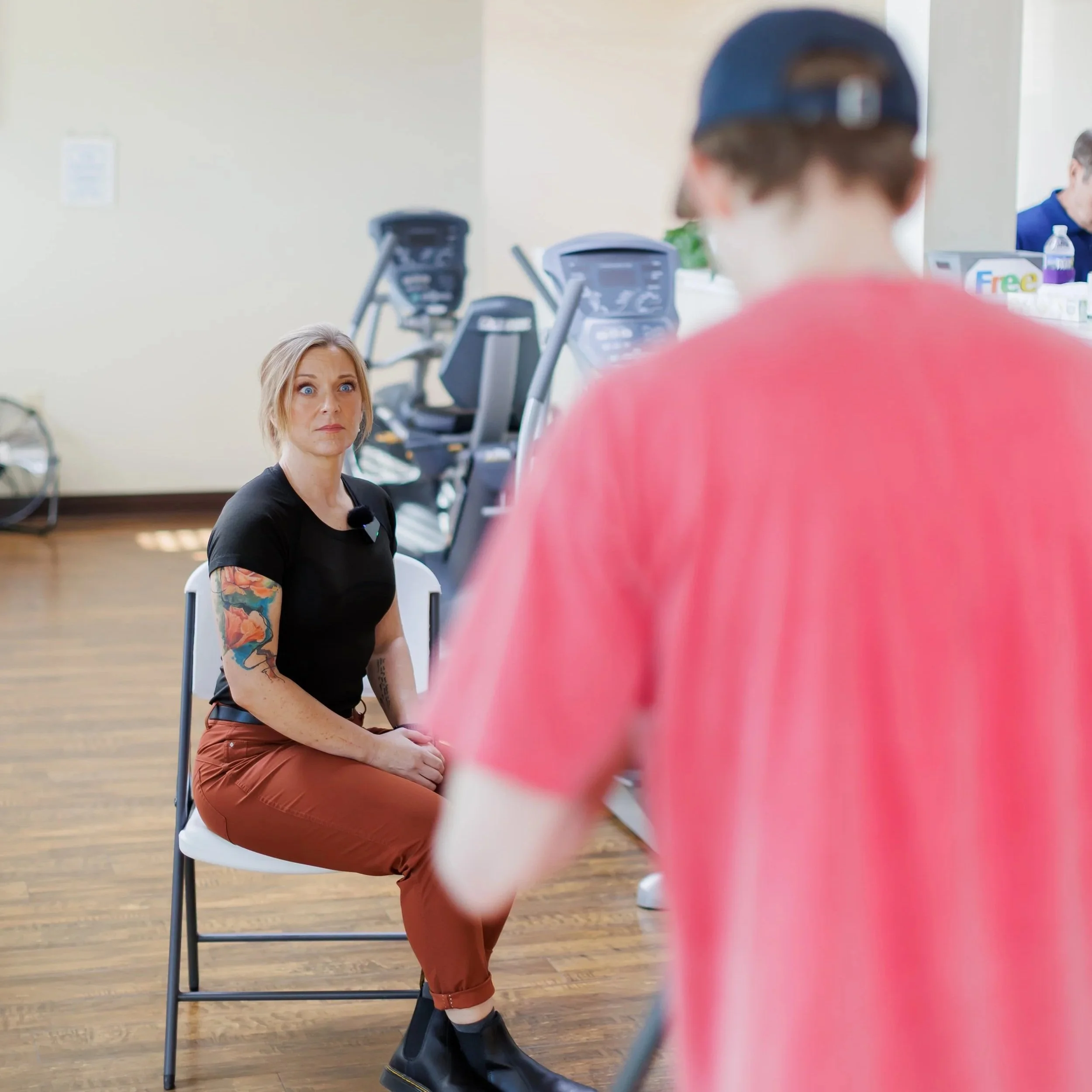 Andrew on camera, KR producing