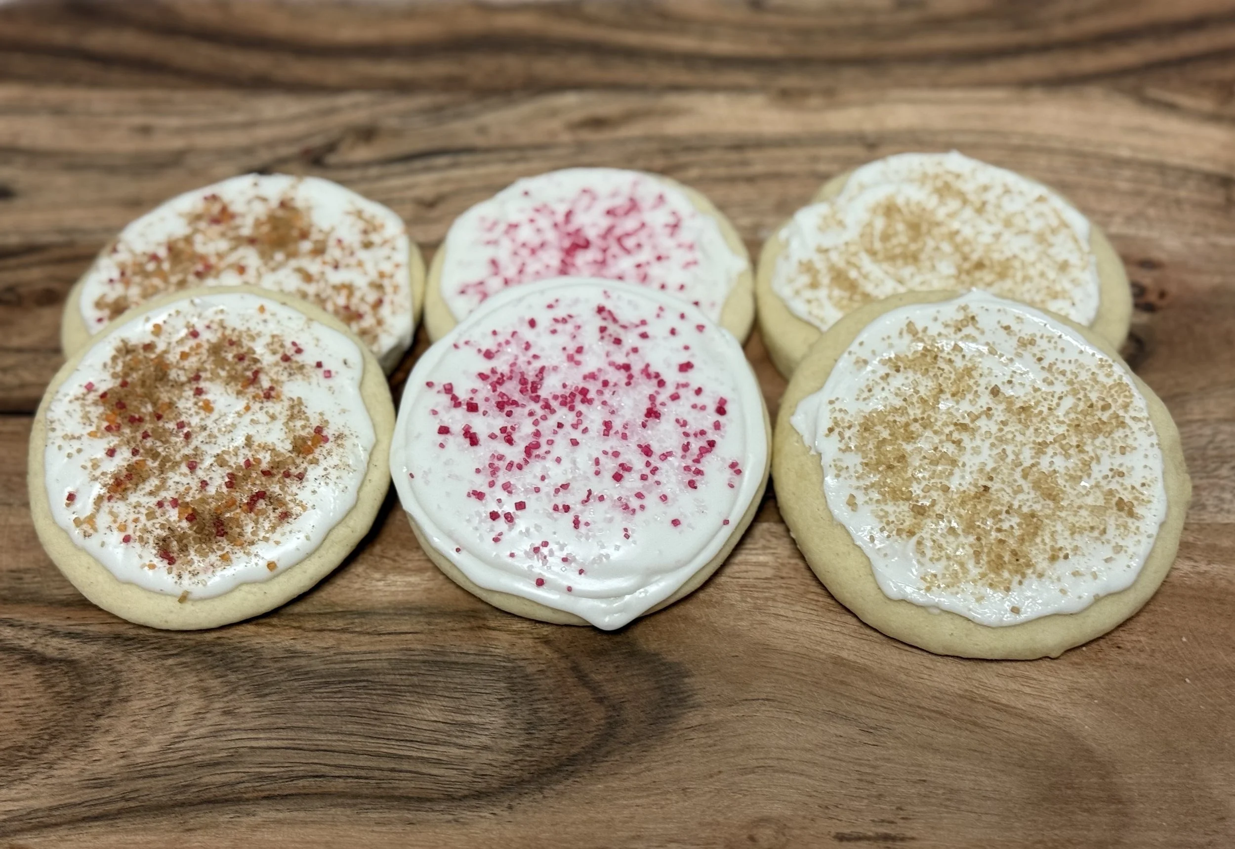 The Sugar Cookie Trio - Qty 6