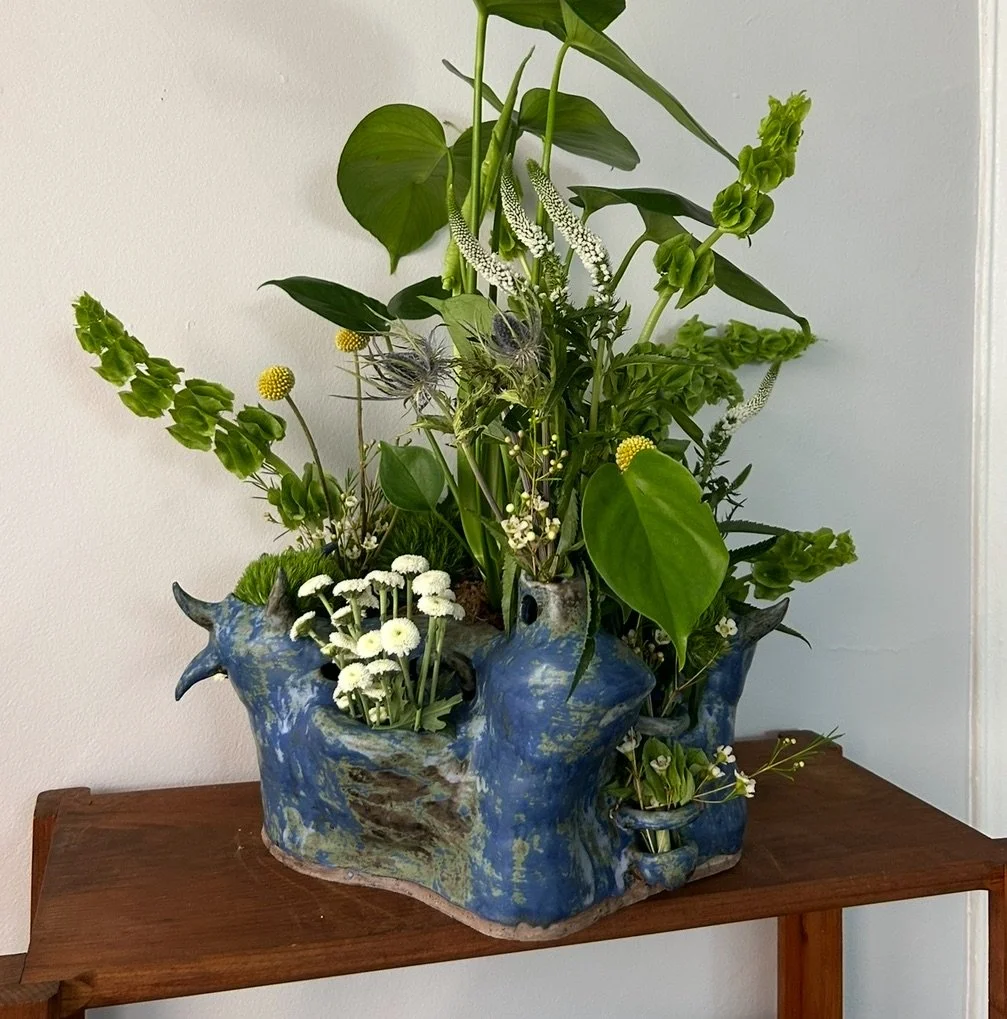 The Big Blue Planter