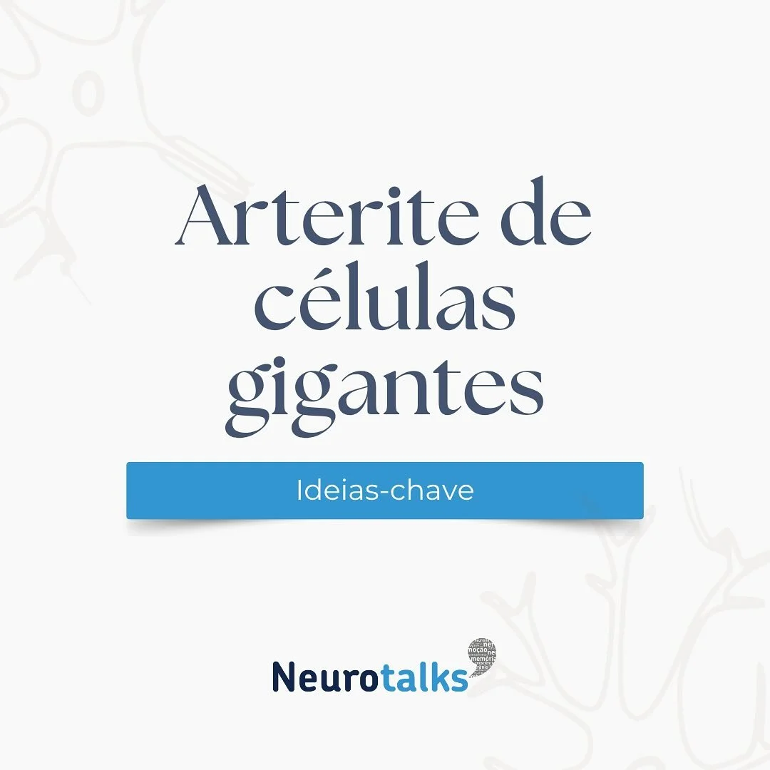 🧠 O diagnóstico e tratamento precoce da arterite de células gigantes podem prevenir complicações graves, como a cegueira.
⚠️ Não se esqueça: se tiver cefaleia persistente que não melhora com analg&eac
