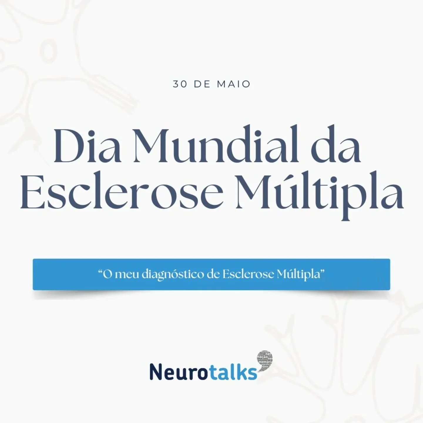 No Dia Mundial da Esclerose Múltipla de 2025, celebramos a campanha internacional “O Meu Diagnóstico de EM”. Esta iniciativa destaca a importância de um diagnóstico precoce e preciso, essencial para um tratament
