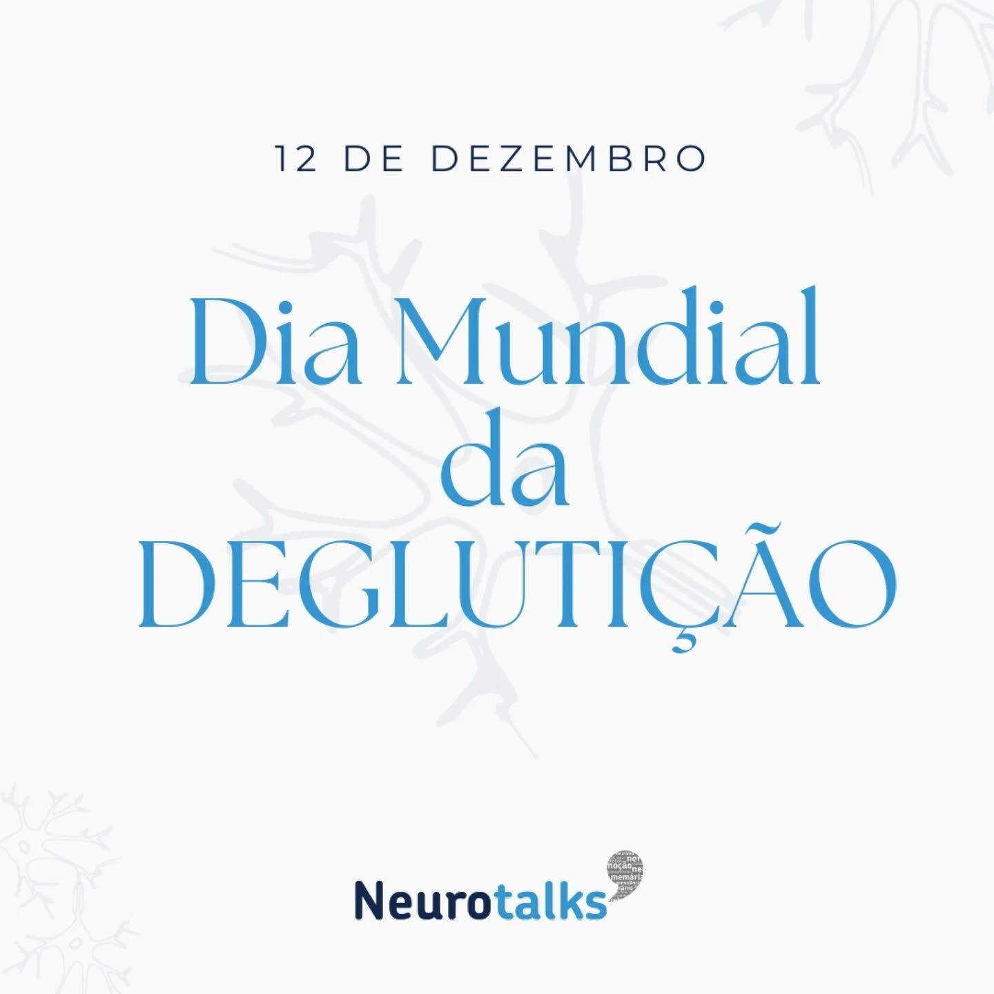 Neste dia mundial da degluti&ccedil;&atilde;o, conhe&ccedil;a as causas neurol&oacute;gicas mais comuns de disfagia, os sintomas e sinais de alarme e estrat&eacute;gias para lidar com este problema t&atilde;o frequente.
#diamundialdadegluti&ccedil;&a
