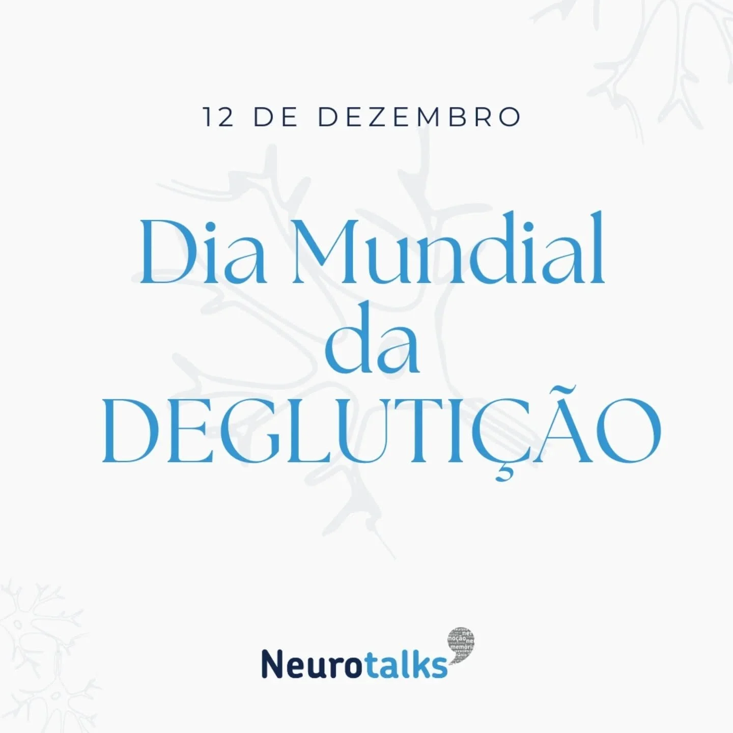Neste dia mundial da degluti&ccedil;&atilde;o, conhe&ccedil;a as causas neurol&oacute;gicas mais comuns de disfagia, os sintomas e sinais de alarme e estrat&eacute;gias para lidar com este problema t&atilde;o frequente.
#diamundialdadegluti&ccedil;&a