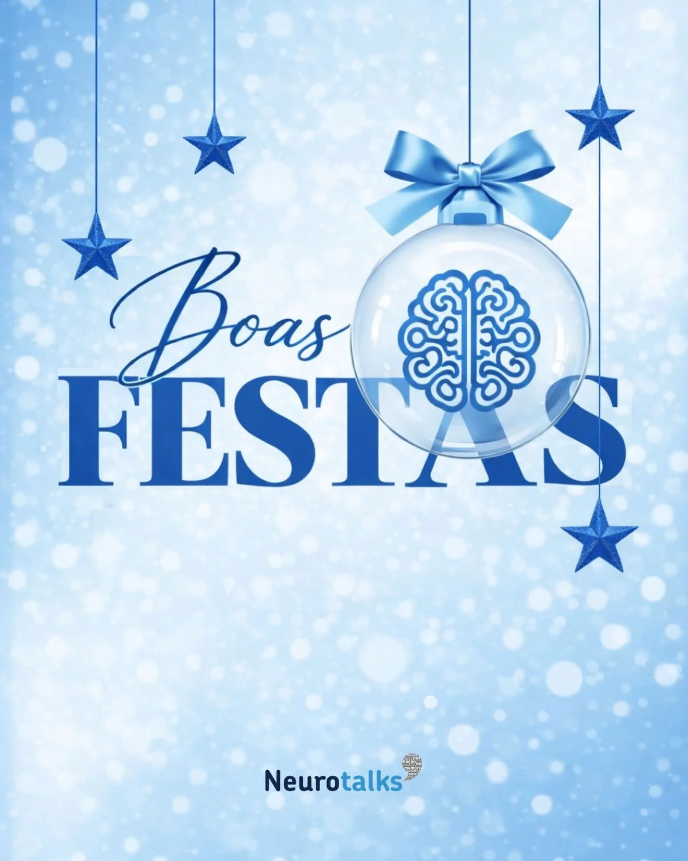 A Associa&ccedil;&atilde;o Neurotalks deseja a todos um Feliz Natal e um Bom Ano Novo! 🎄✨