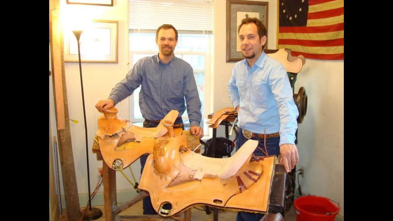 Where it all began: 2010 Sheridan Wyoming with Paul Van dyke/Saddleschool