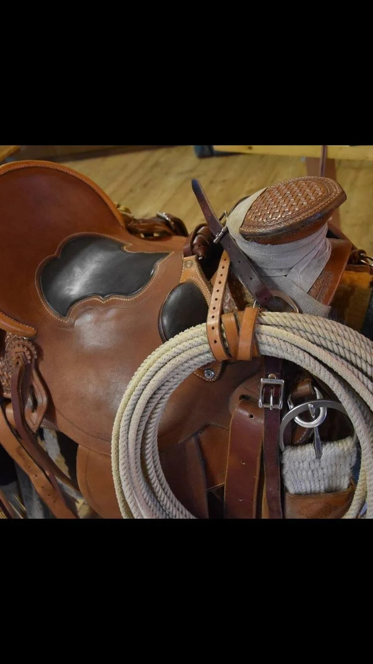 rough out/slick out wade with basket weave stamping