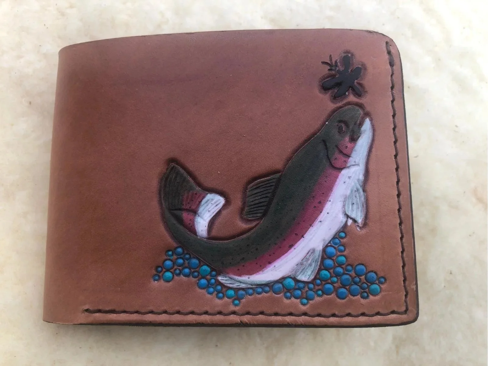 Rainbow Trout Bifold Wallet