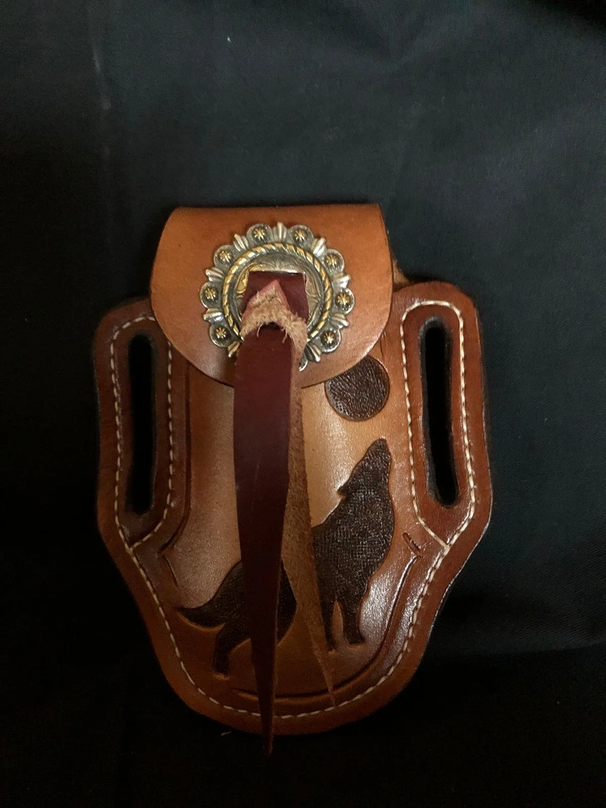 pancake style knife / tool sheath