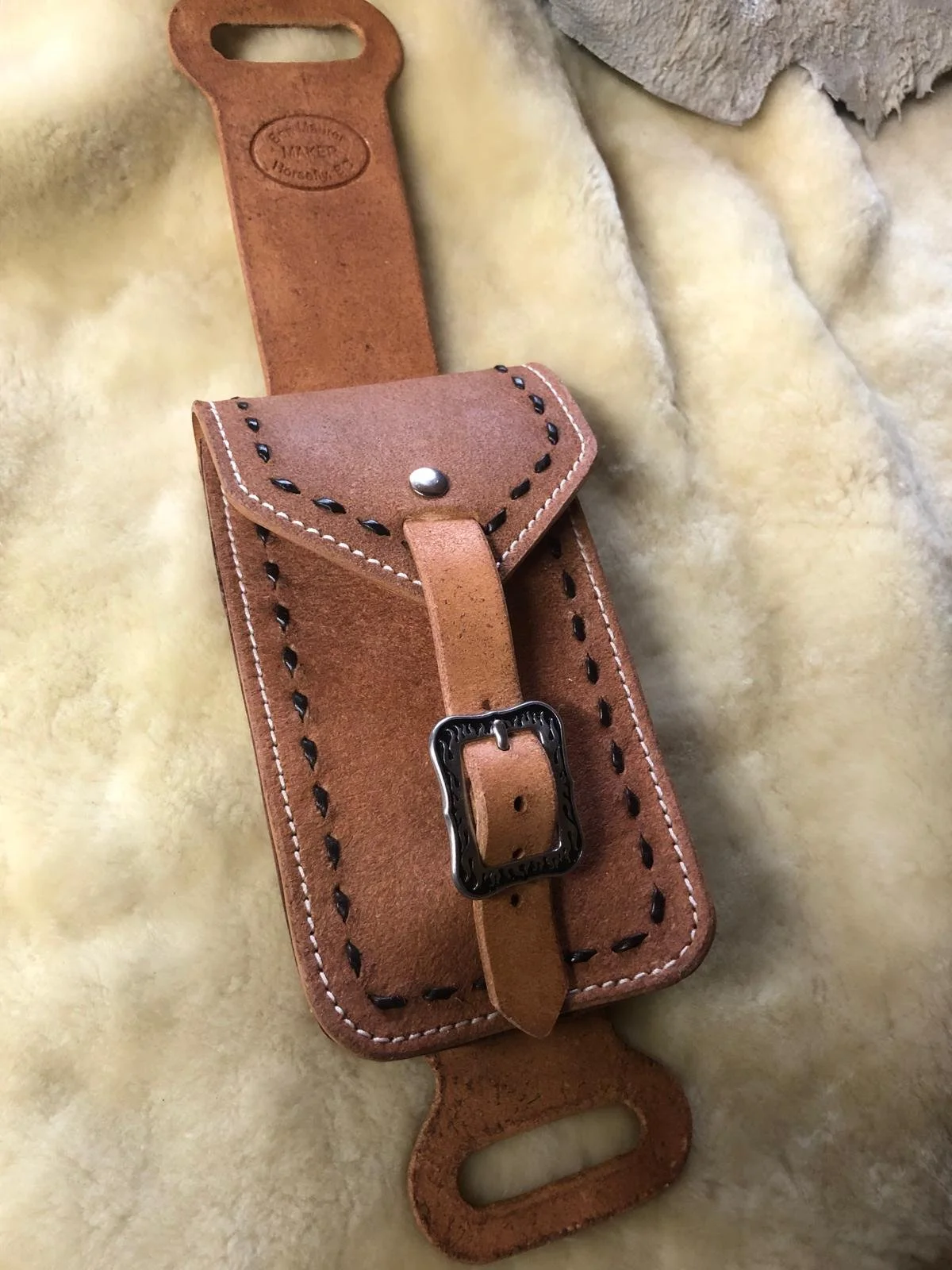 saddle billet bag
