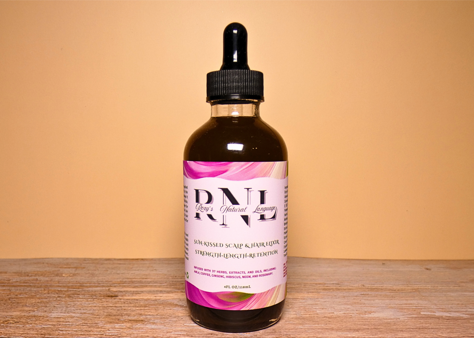 Sun-Kissed Scalp & Hair Elixir For Strength & Length Retention