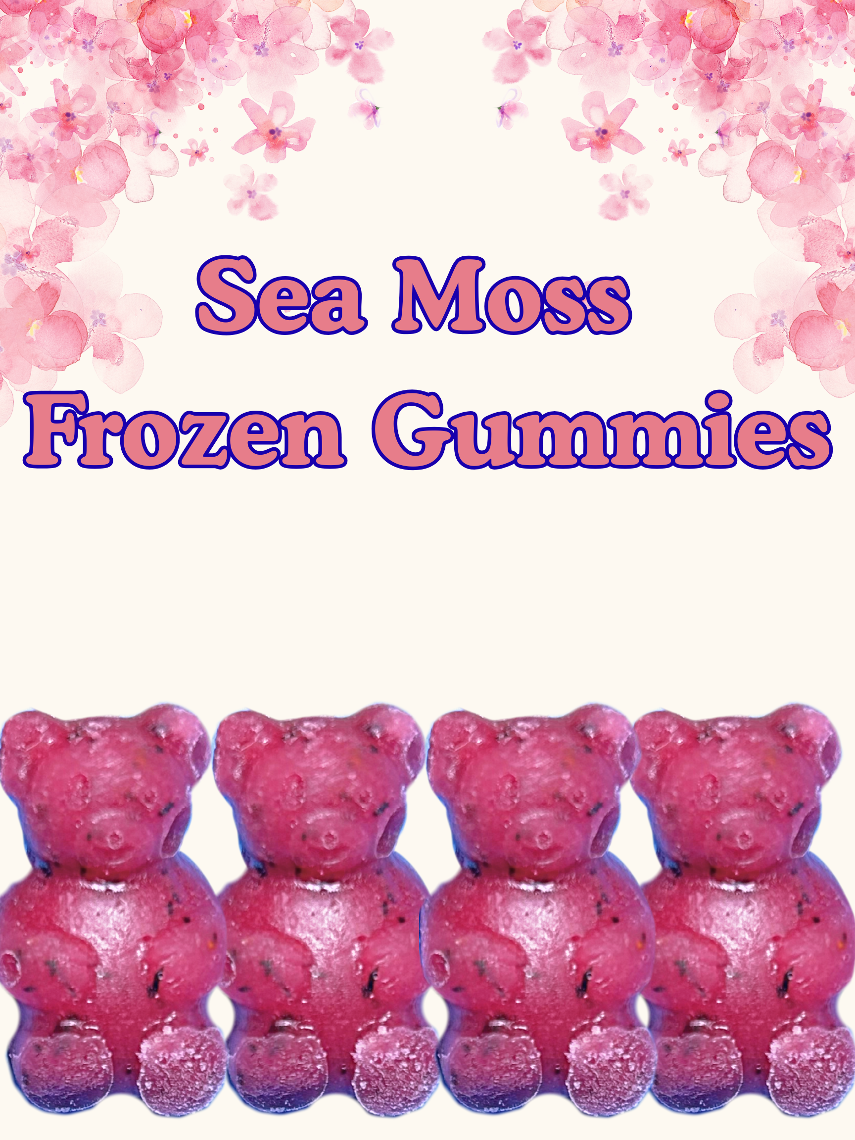 Wild Crafted Sea Moss Frozen Gummies