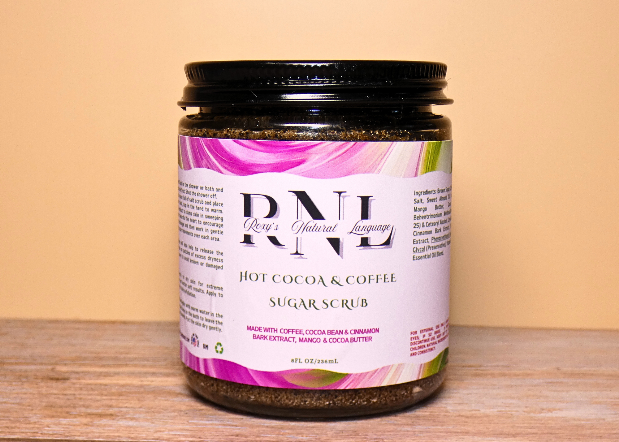 Hot Cocoa and Coffee Sugar Scrub