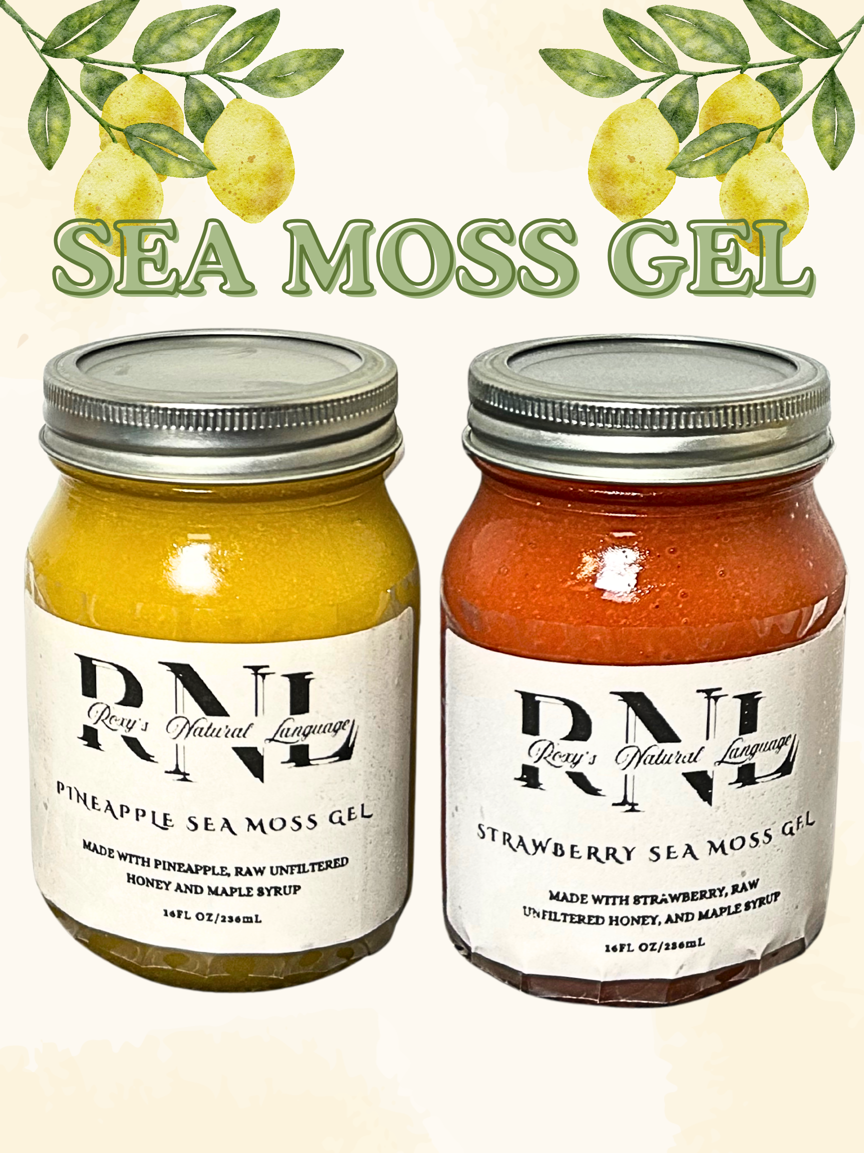 Wild Crafted Sea Moss Gel