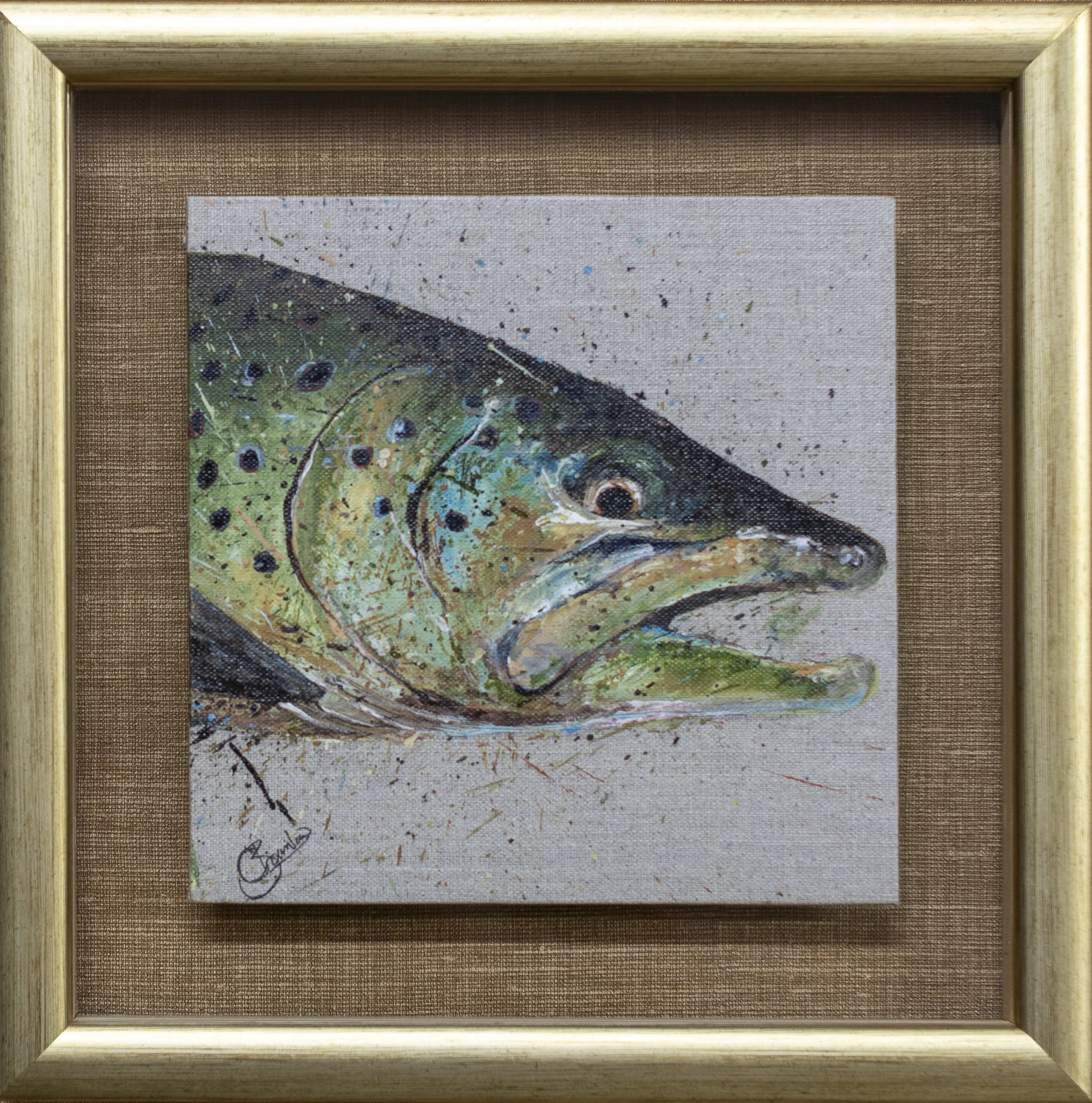 Trout Portrait