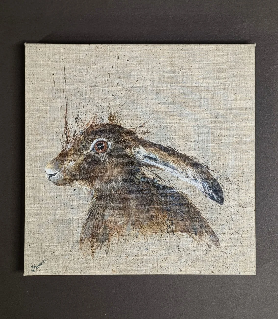 Hare Portrait