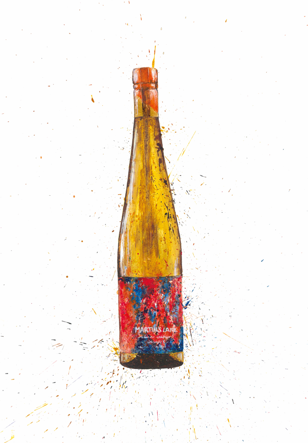 Wine Bottle Portraits