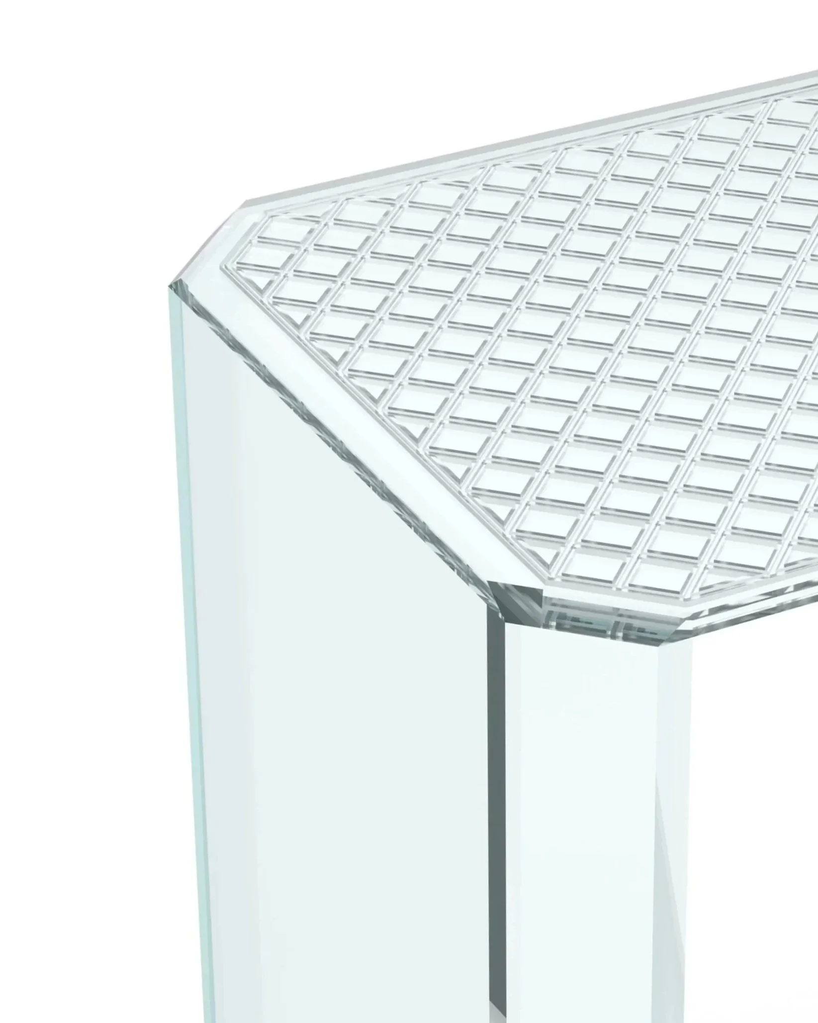 Jean Michelle - Console with etched pattern