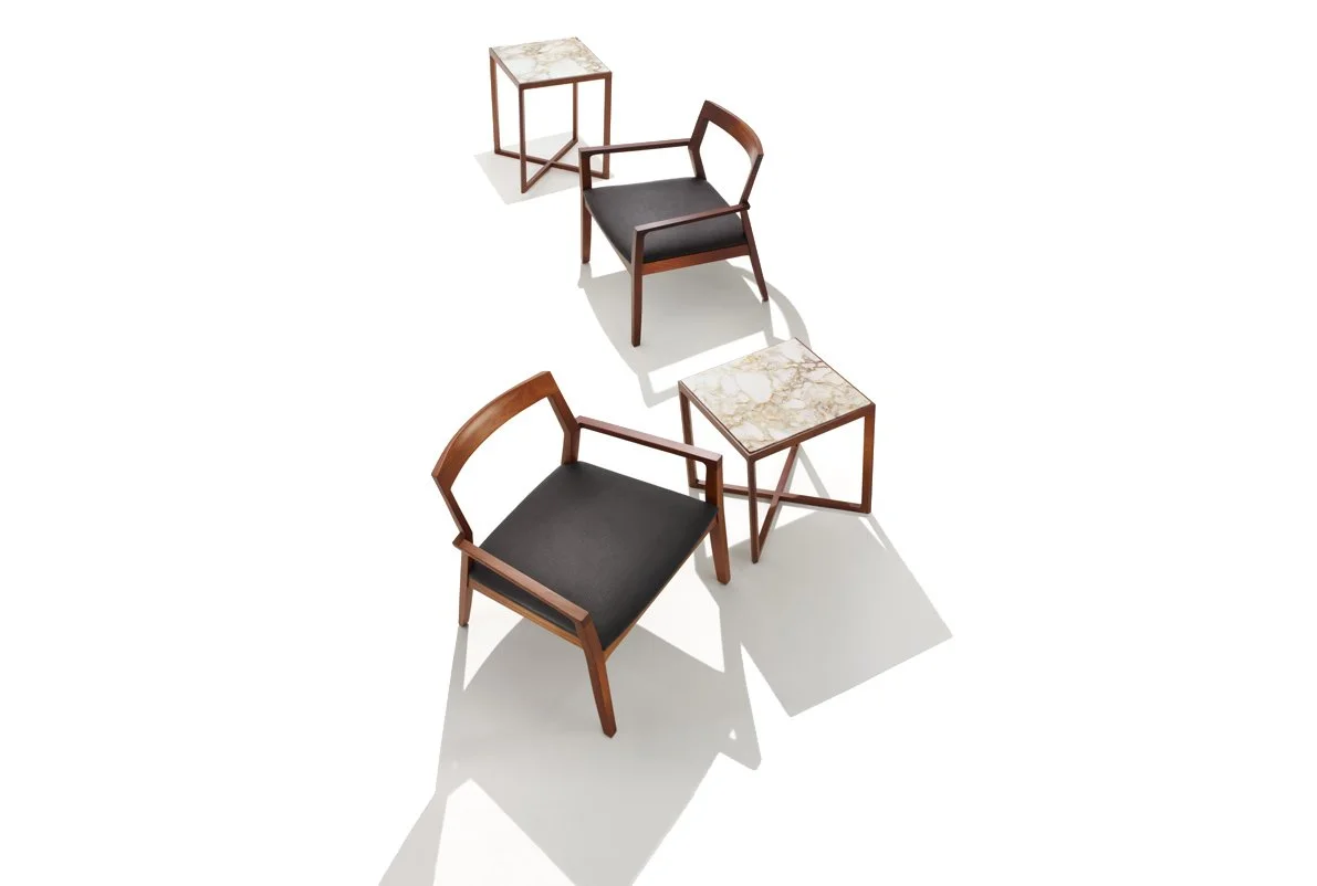Krusin Side Chair and Tables - Knoll