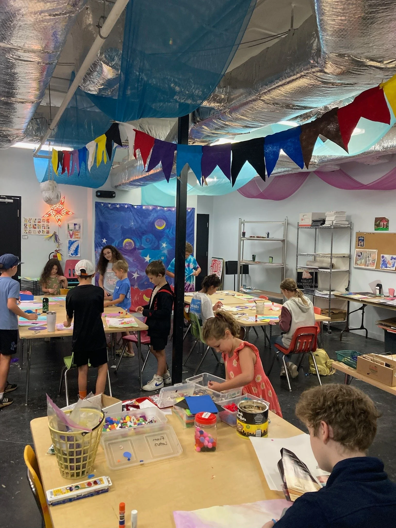 Do you have a little artist in your life? We have fantastic activities for them here at the Center!

Afterschool Artshop
Allow your child to unwind from the day with Terri Edgars through the magic of art. As an art facilitator, Terri will inspire chi