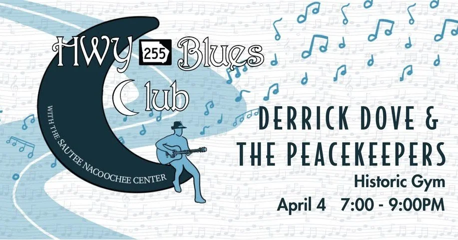 Hwy 255 Blues Club is in full swing, bringing the best of blues to the Valley 🎶

Catch Derrick Dove &amp; The Peacekeepers on April 4-winner of the International Blues Challenge 2026 and Best Guitarist-known for soulful vocals, masterful guitar, and