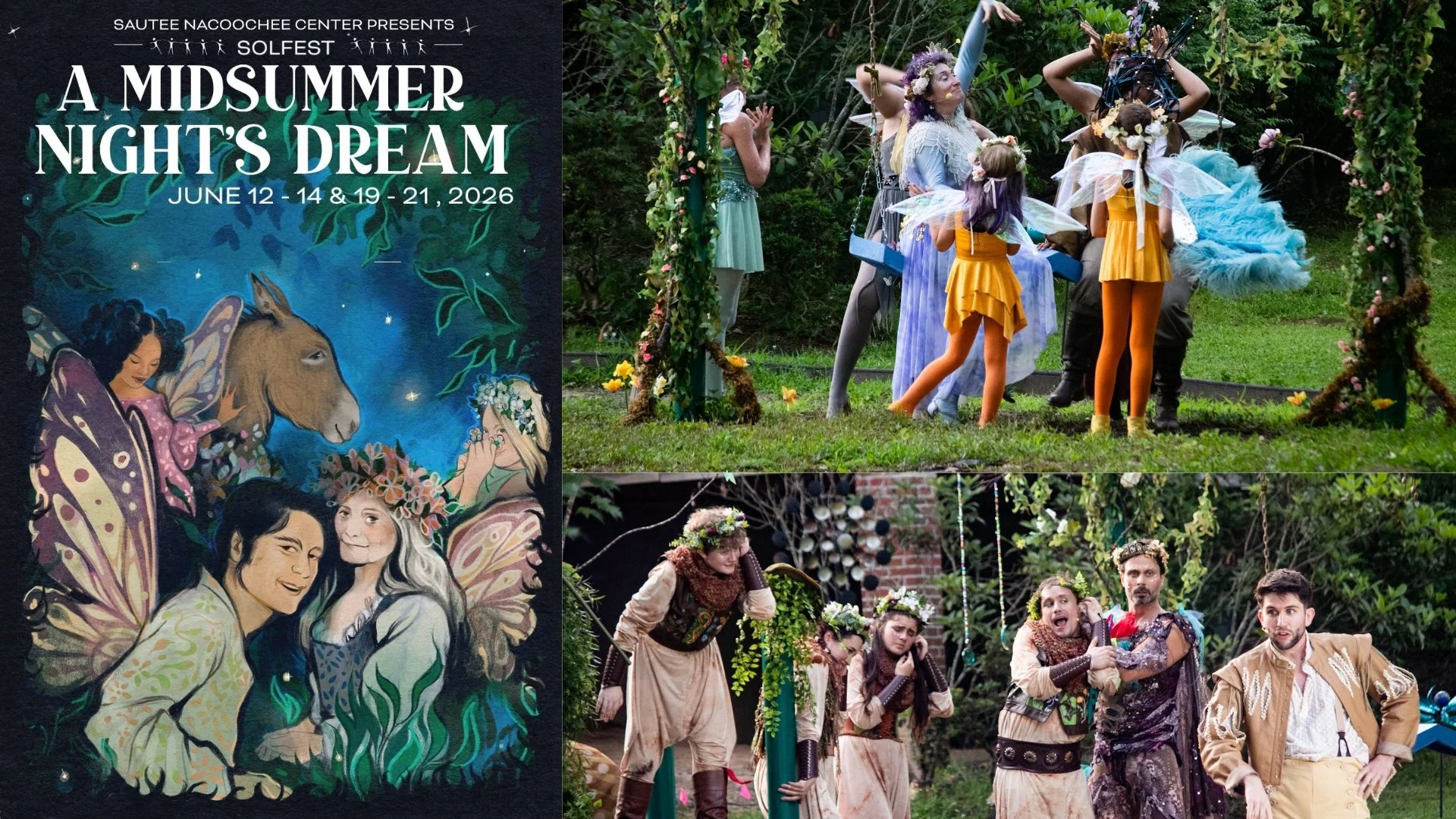 Drumroll please..... SOLfest tickets are on sale now!

William Shakespeare&rsquo;s tale of midsummer enchantment, romance and high jinks will be a campus-wide production, beginning in one location and moving with each scene, creating an engaging envi