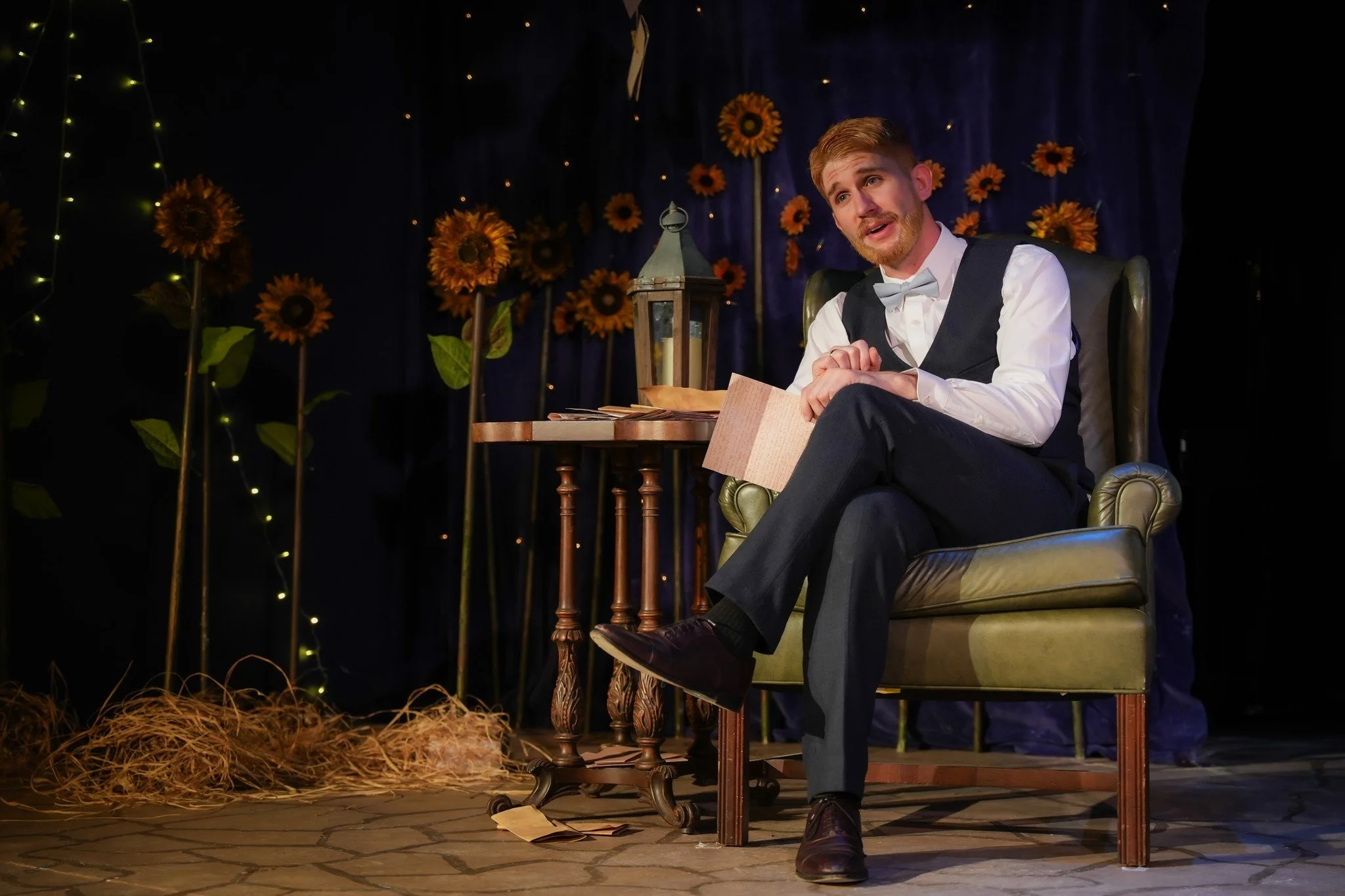 Vincent by Leonard Nimoy opening night is tonight, with performances following all weekend long! Be sure to get your tickets and don't miss out on the show.

Performances:
Friday, April 17 at 7:00 PM
Saturday, April 18 at 7:00 PM
Sunday, April 19 at 