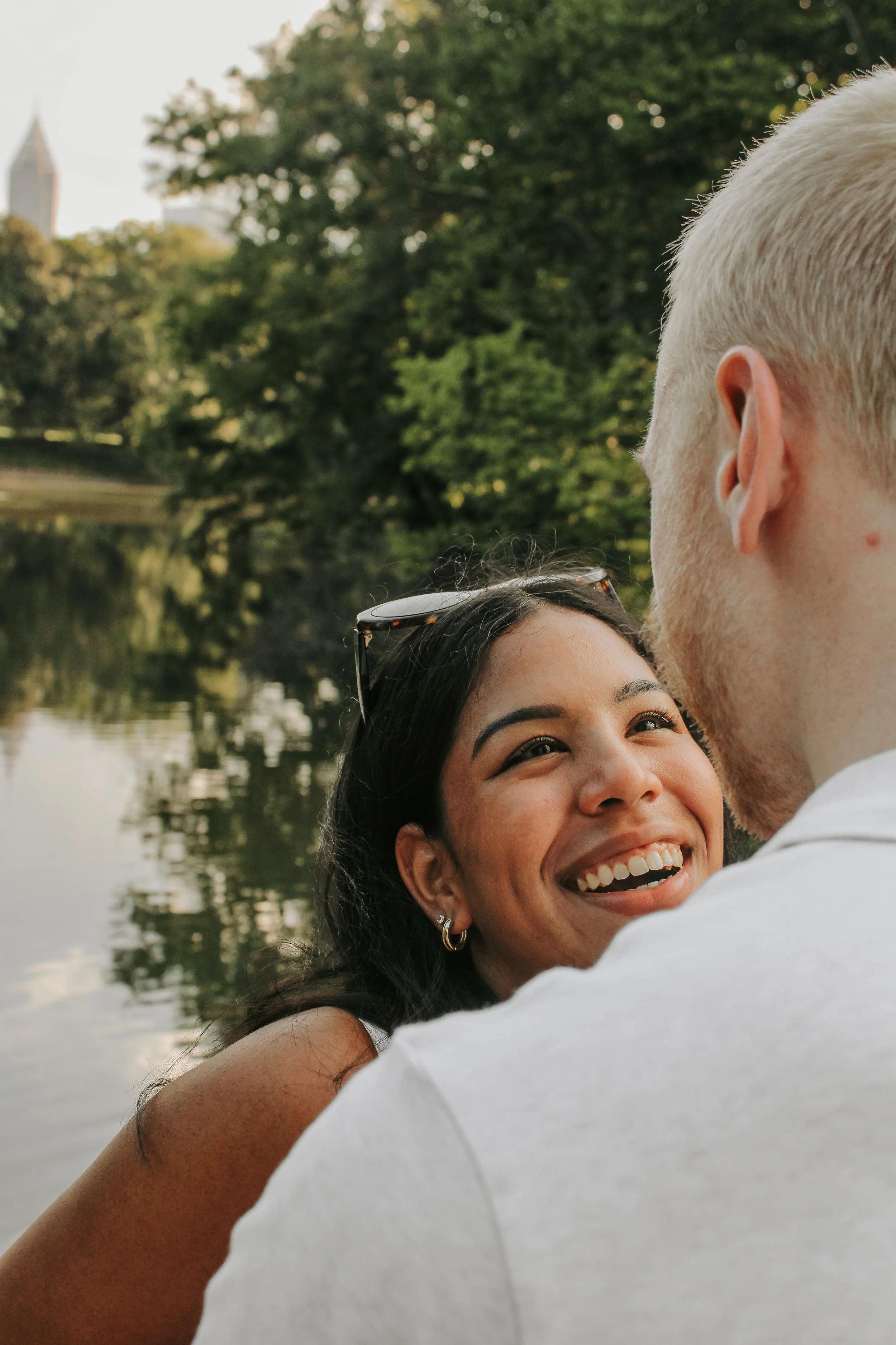 Engagement Piedmont Park Atlanta