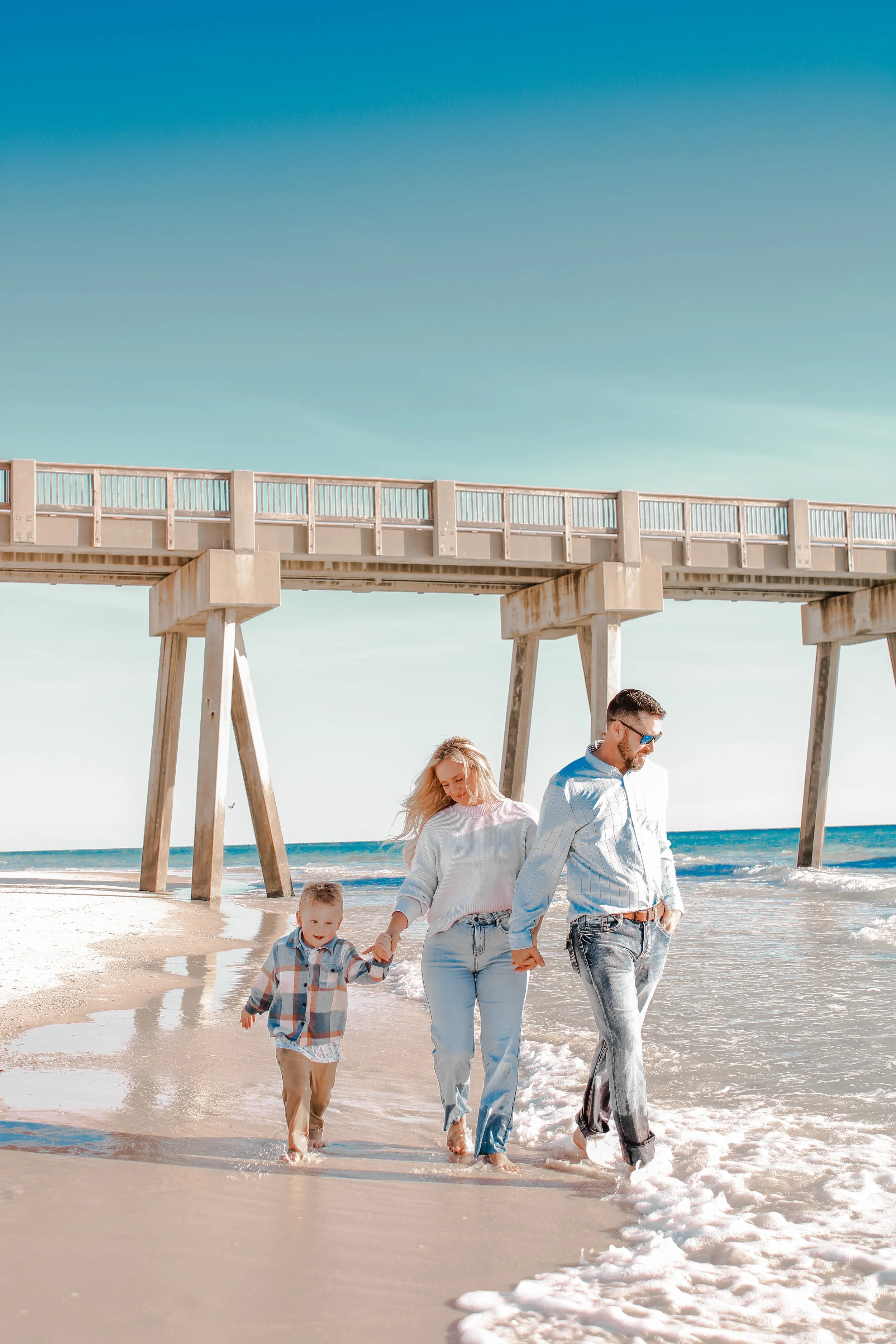 Family Portraits on the Beach