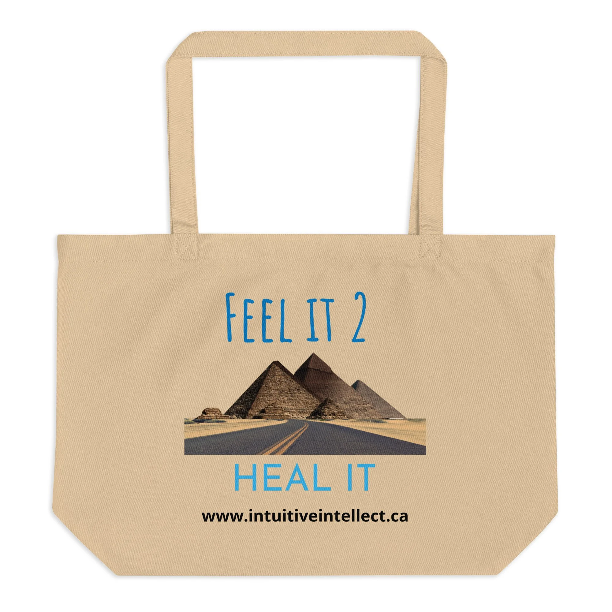 Large organic tote bag
