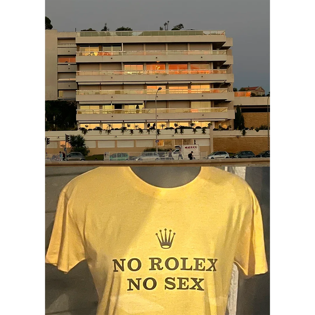 No rolex, no sex