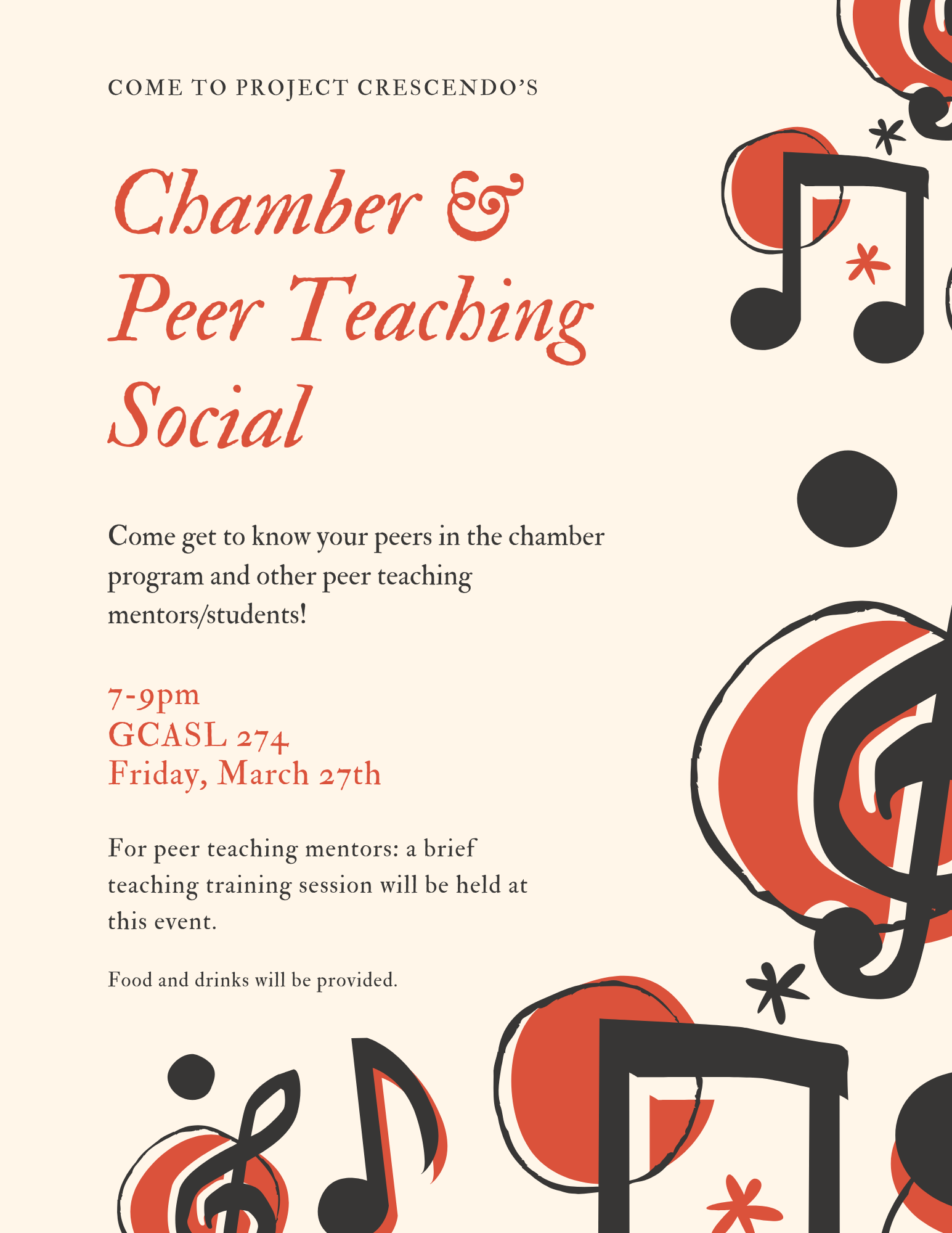 Chamber & Peer Teaching Social