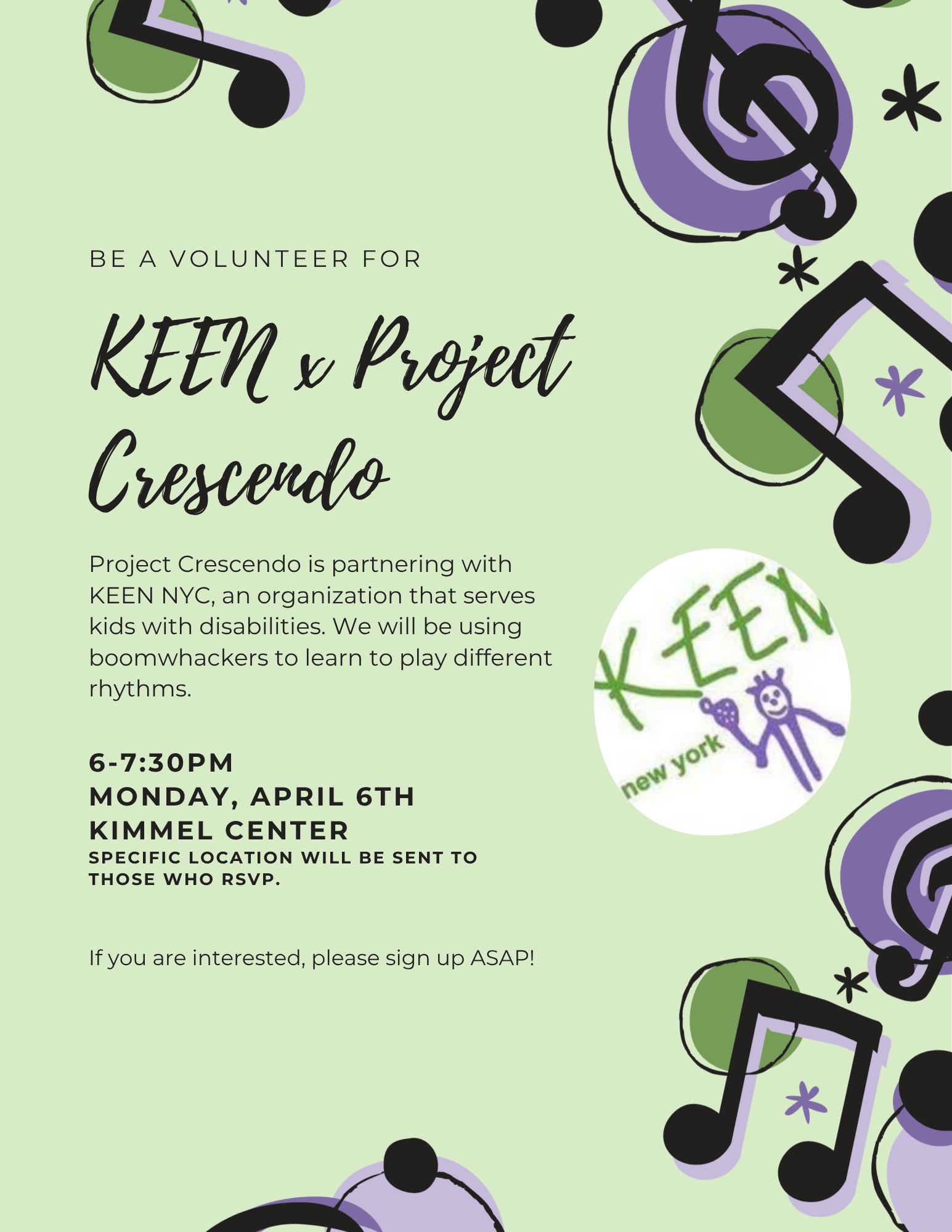 KEEN NYC x Project Crescendo