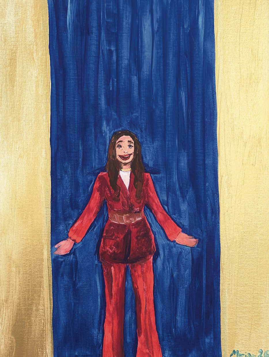 ” In line with God’s ways ”

Apostle Kathryn Krick demonstrating God's power and love at Revival is Now São Paulo Brazil! 
With this painting I wanted to capture how powerful it is when we step in line with God's ways - it is like stepping under a wa