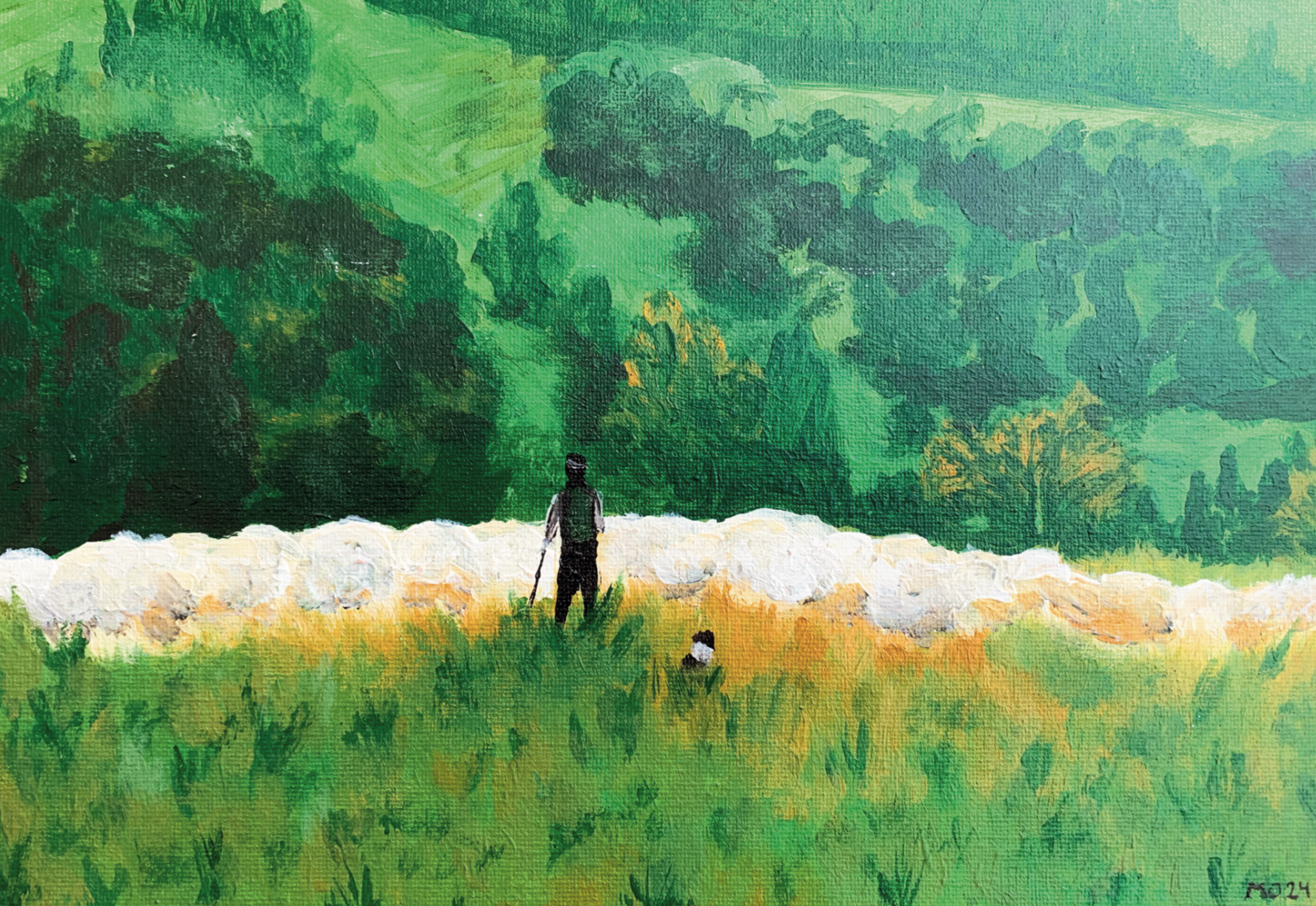 " The Secret Place "

This painting is inspired by a teaching from Apostle Kathryn called: "The Secret Place"
The true secret place is not only in your prayer closet, it's obeying God when nobody else sees, only God sees, and that's enough. God is so